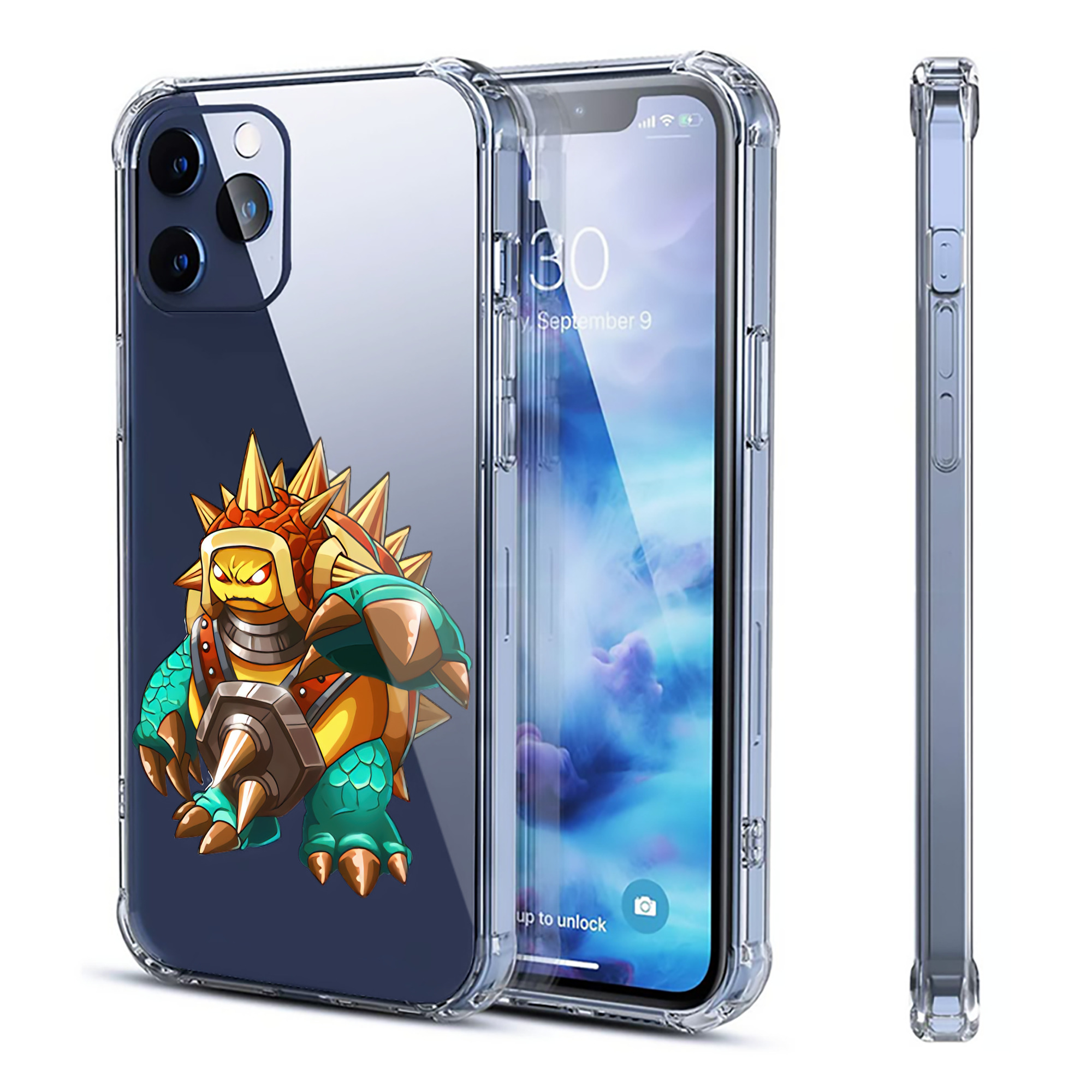 （画像用） リーグ・オブ・レジェンド League of Legends LOL 【iPhone 12シリーズ対応】透明スマホケース（クリアソフトケース）
